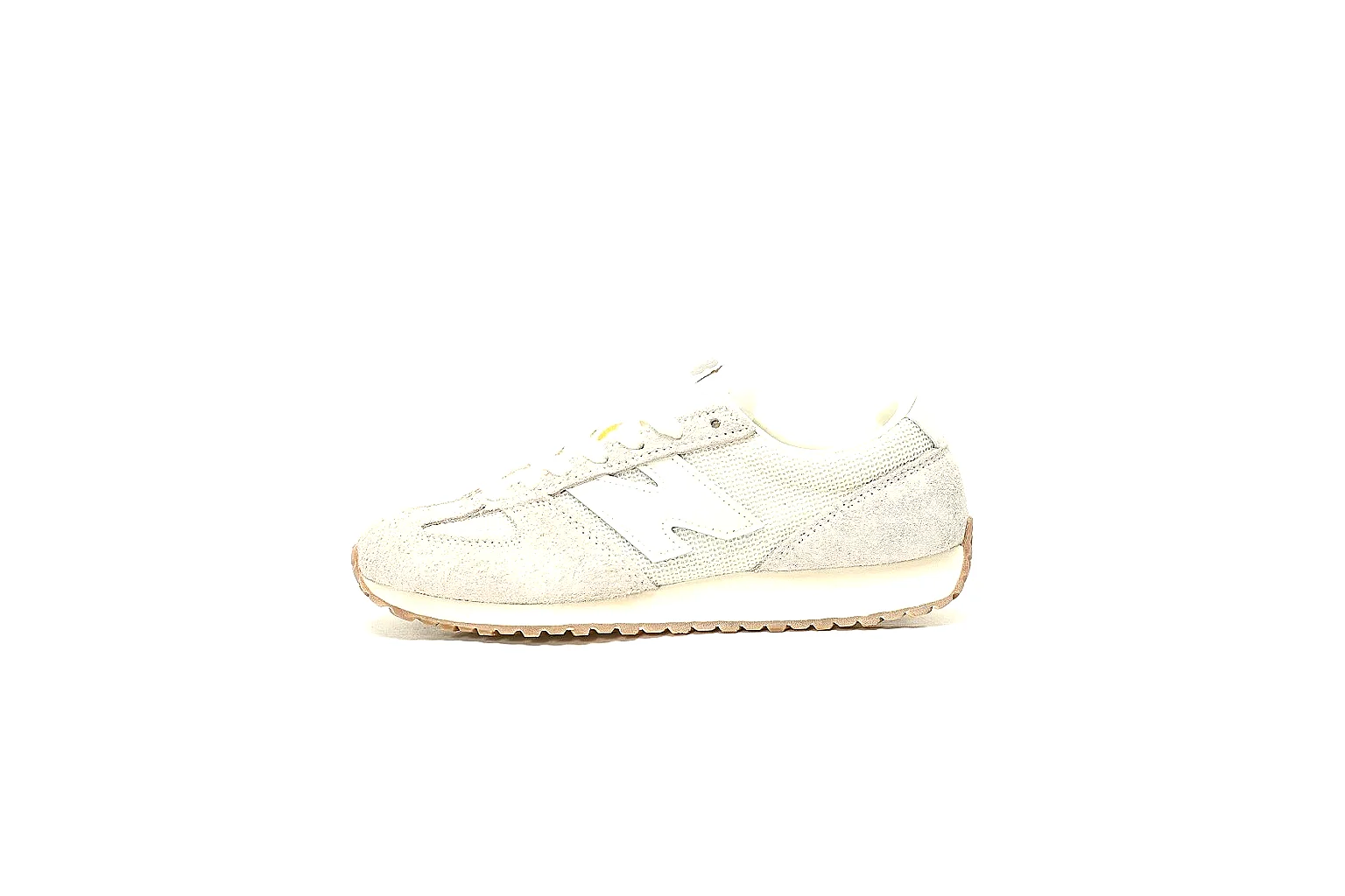 New Balance cream runner value find with gum outsole