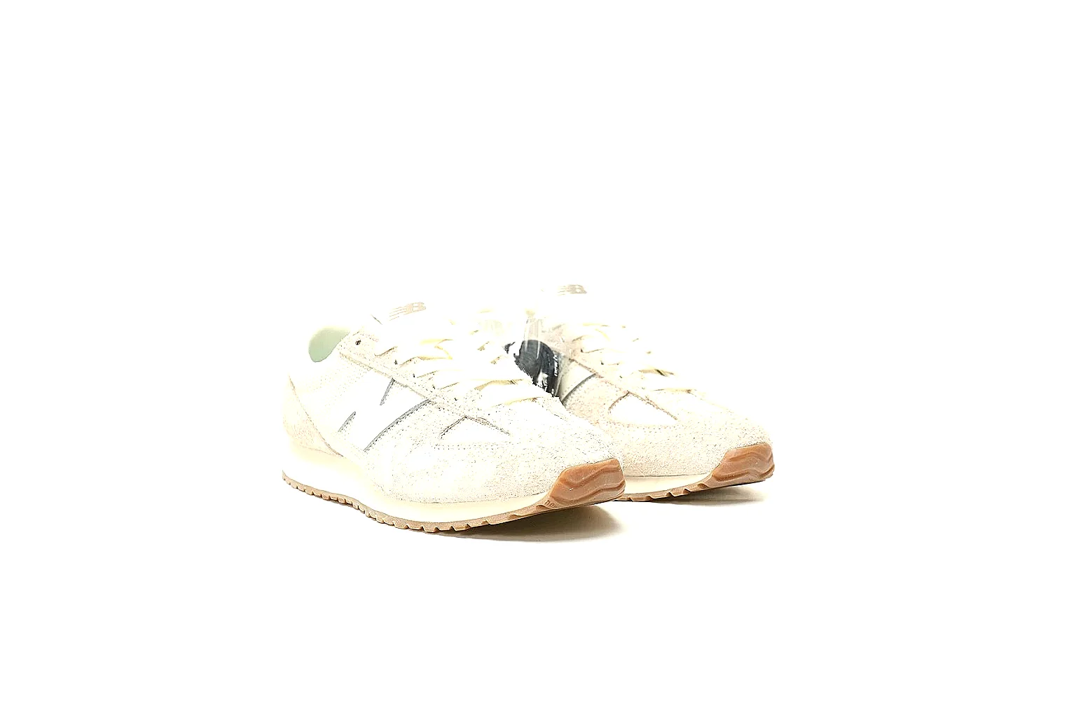 New Balance cream runner value find with gum outsole thumbnail 5