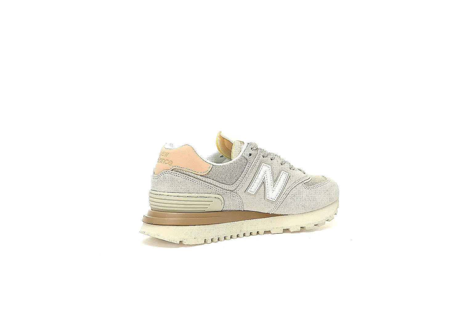 Kako Find List budget photos for New Balance Gray Beige Retro Runner Sneaker thumbnail 4