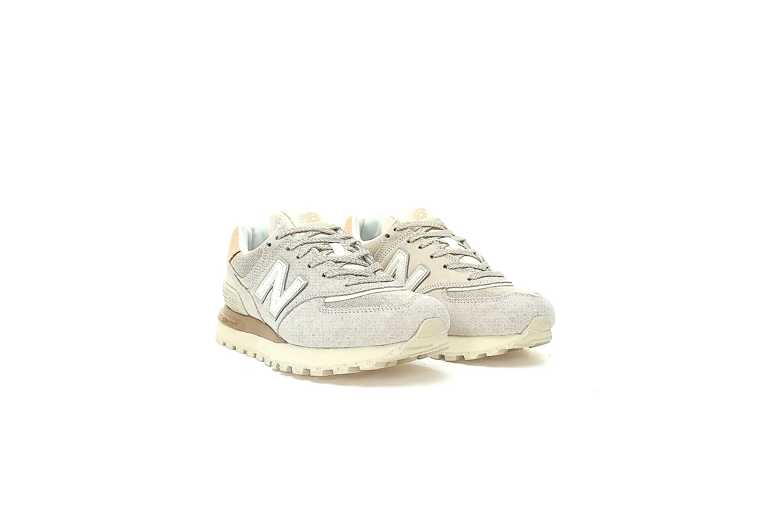 Kako Find List budget photos for New Balance Gray Beige Retro Runner Sneaker thumbnail 6