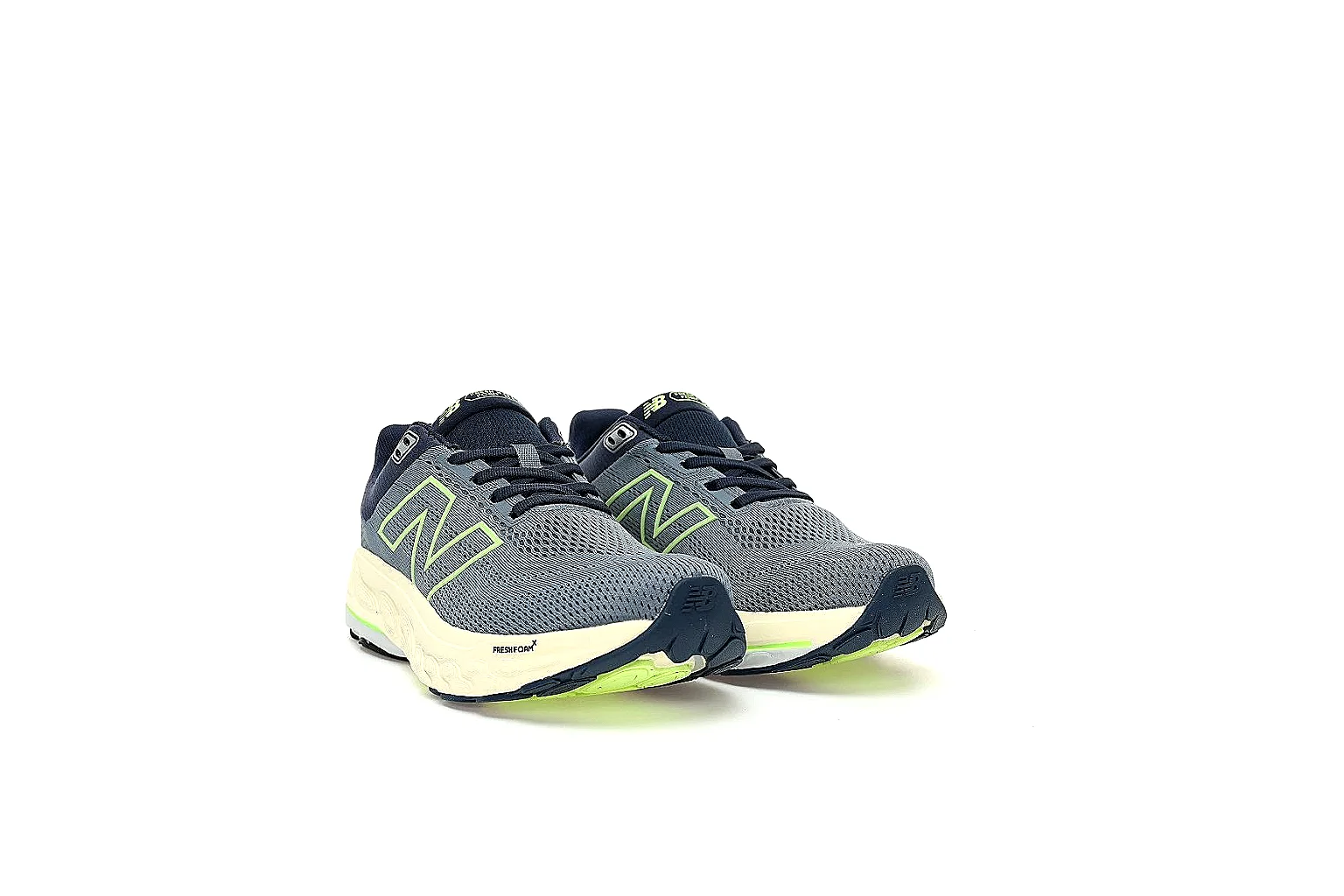Kako Find List budget photos for New Balance Gray Neon Runner Sneaker thumbnail 6