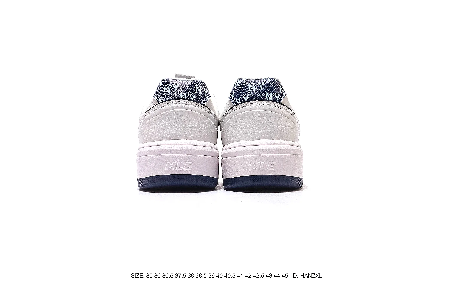 New Balance low-top casual White Navy 7875 budget find six-photo gallery thumbnail 5