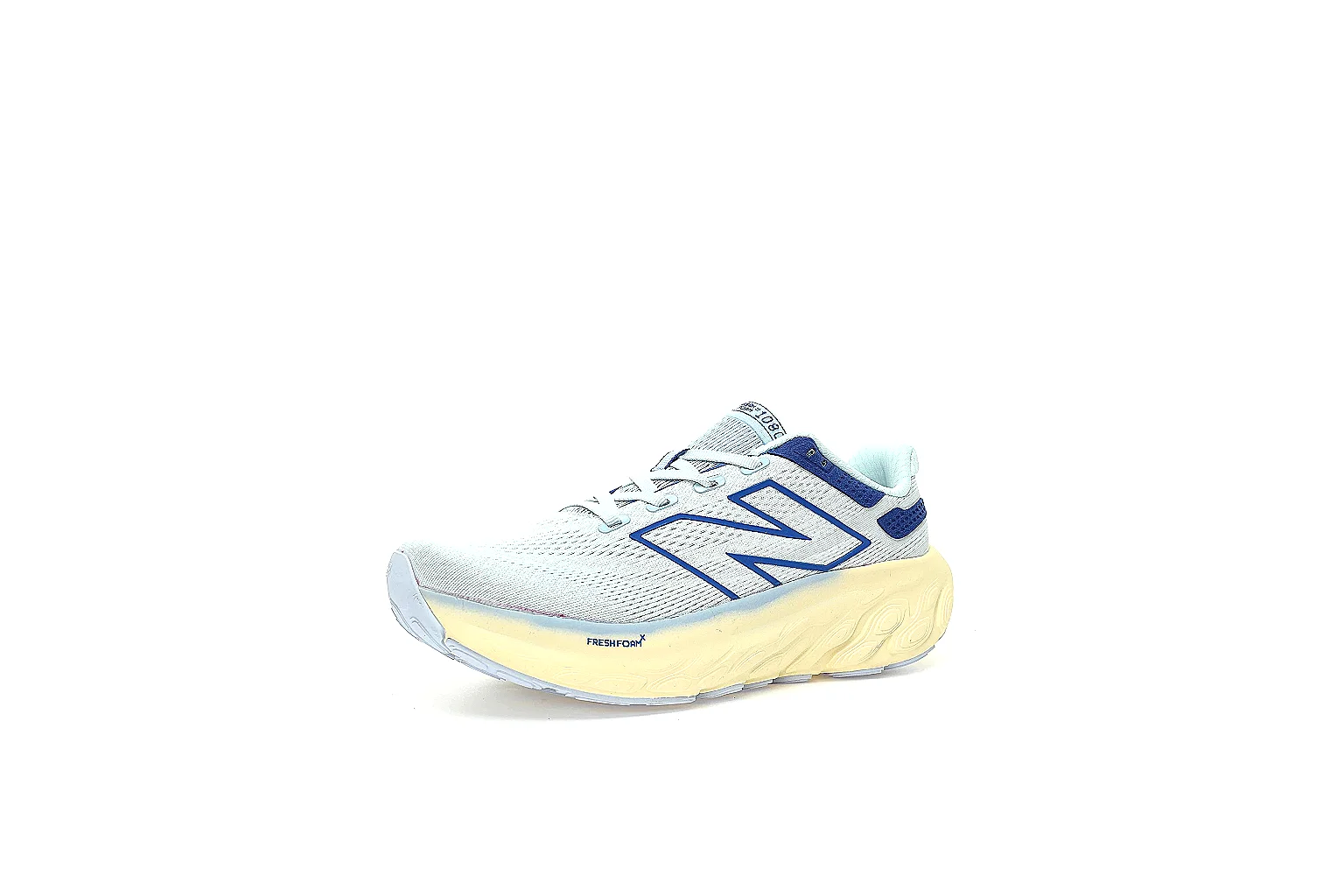 Kako Find List budget photos for New Balance White Blue Retro Runner Sneaker thumbnail 2