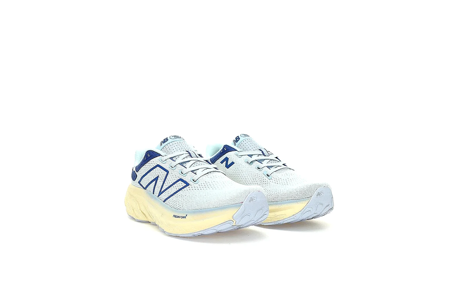Kako Find List budget photos for New Balance White Blue Retro Runner Sneaker thumbnail 6