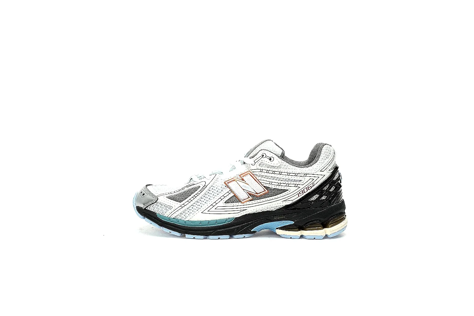 Kako Find List budget photos for New Balance White Gray Runner