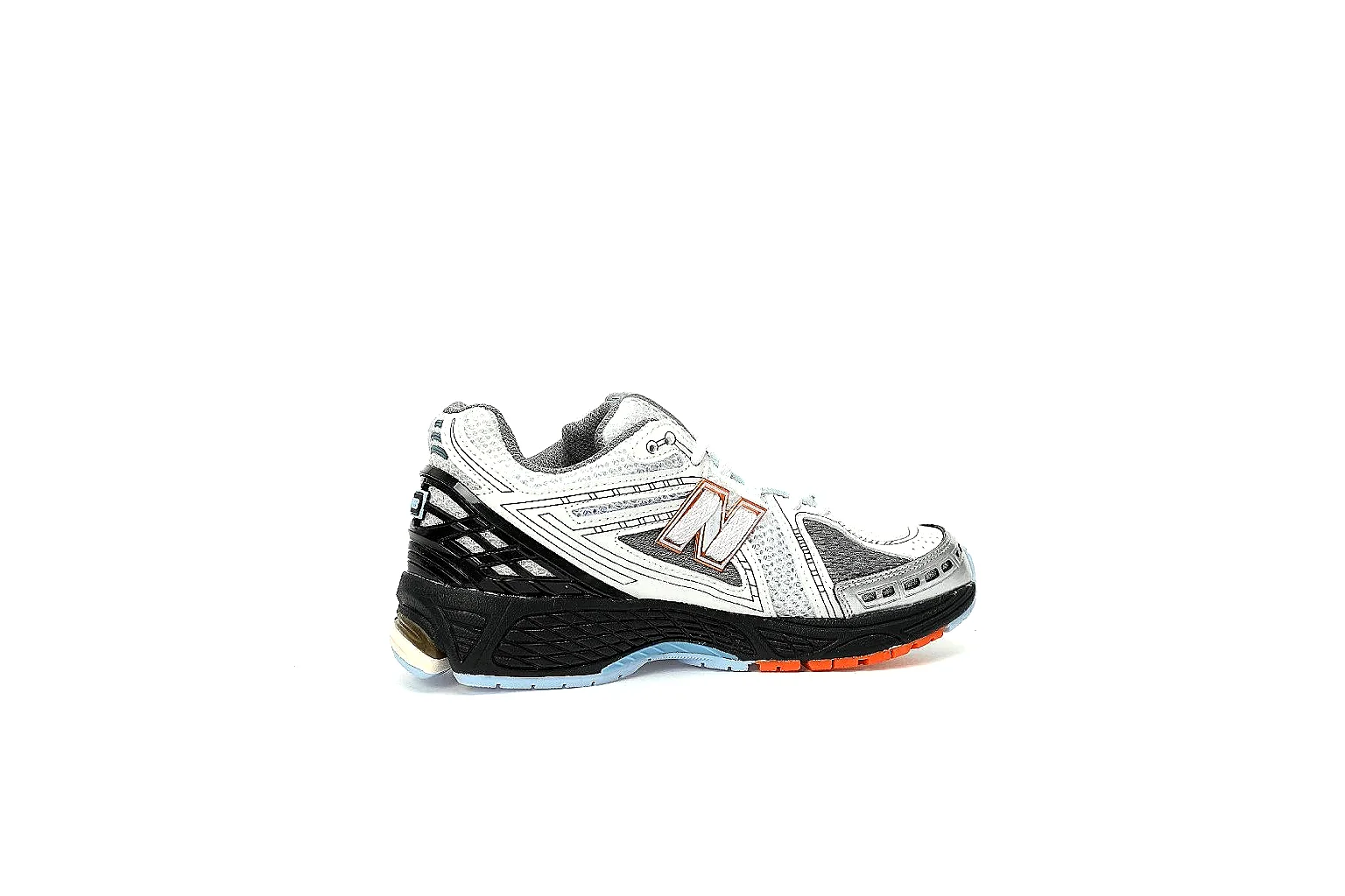 Kako Find List budget photos for New Balance White Gray Runner thumbnail 3