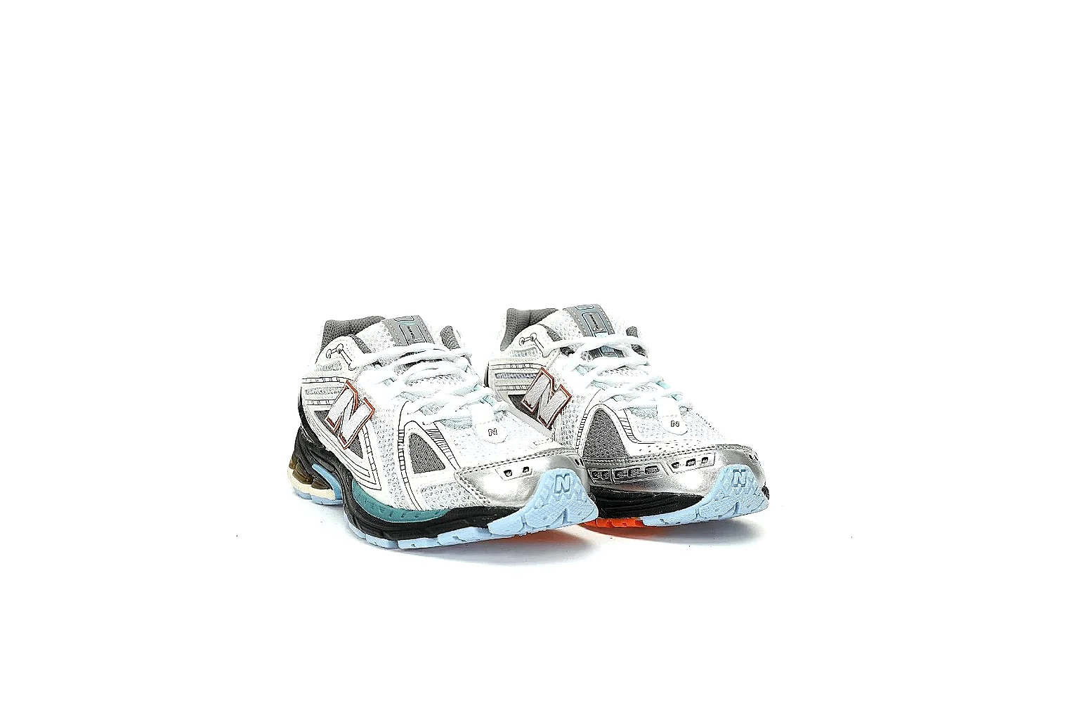 Kako Find List budget photos for New Balance White Gray Runner thumbnail 6
