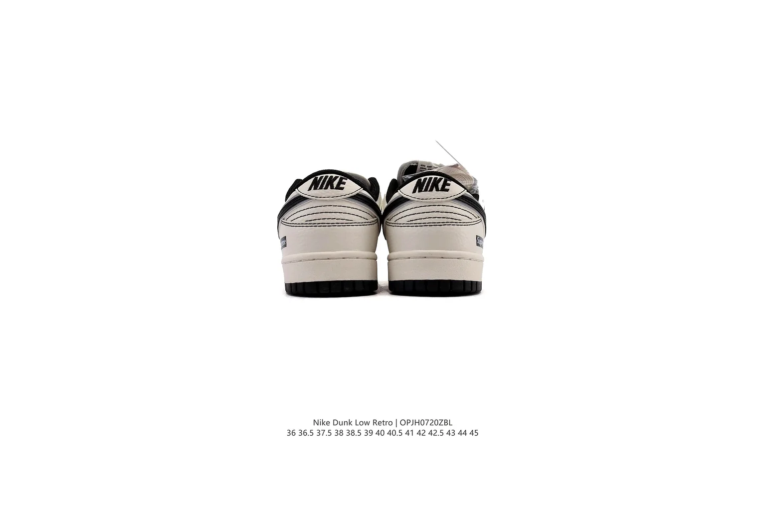 Nike Air Force 1 Low Sail Black court low top six photo view thumbnail 4