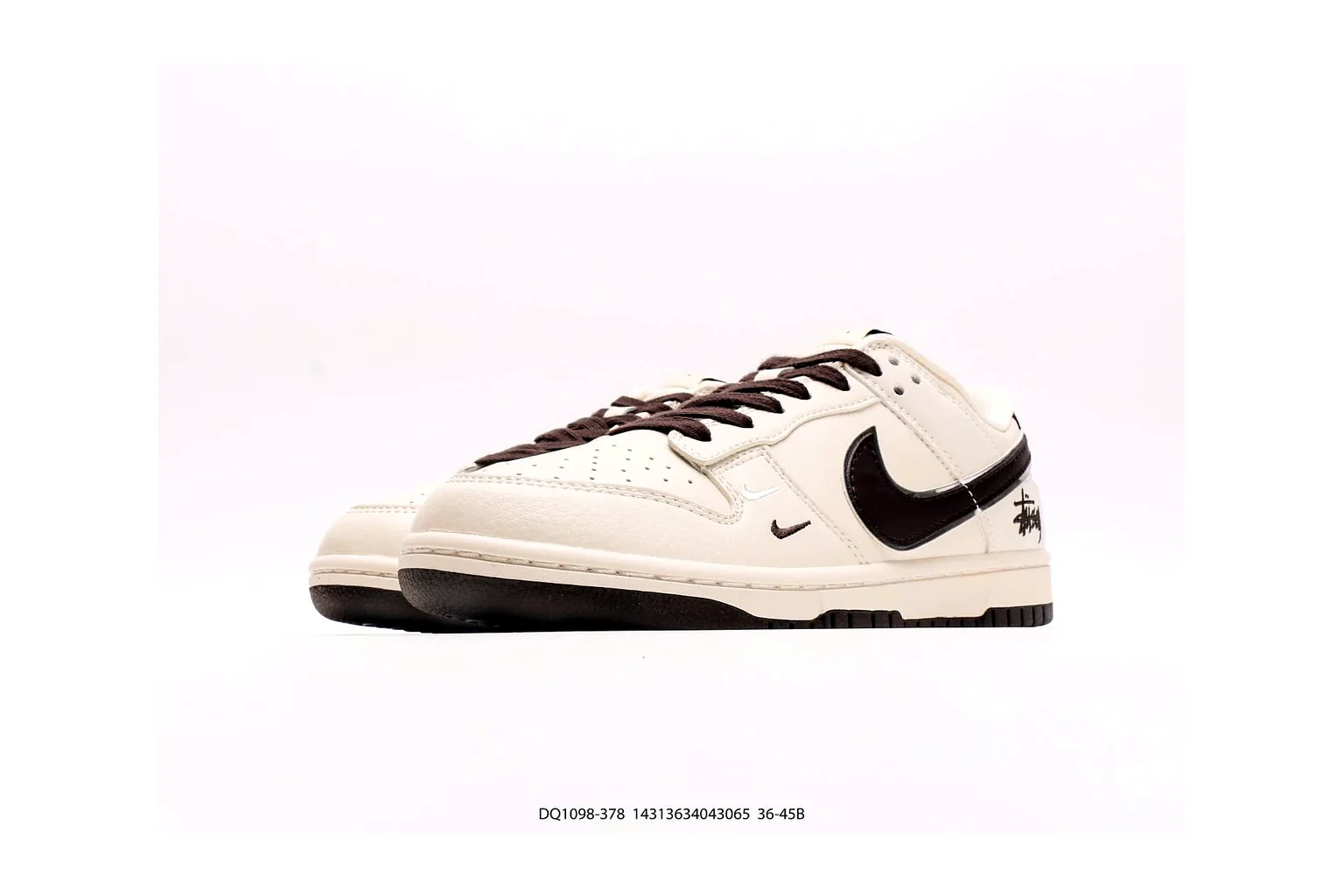 Nike Air Force 1 Low Sail Black court low top six photo view thumbnail 4