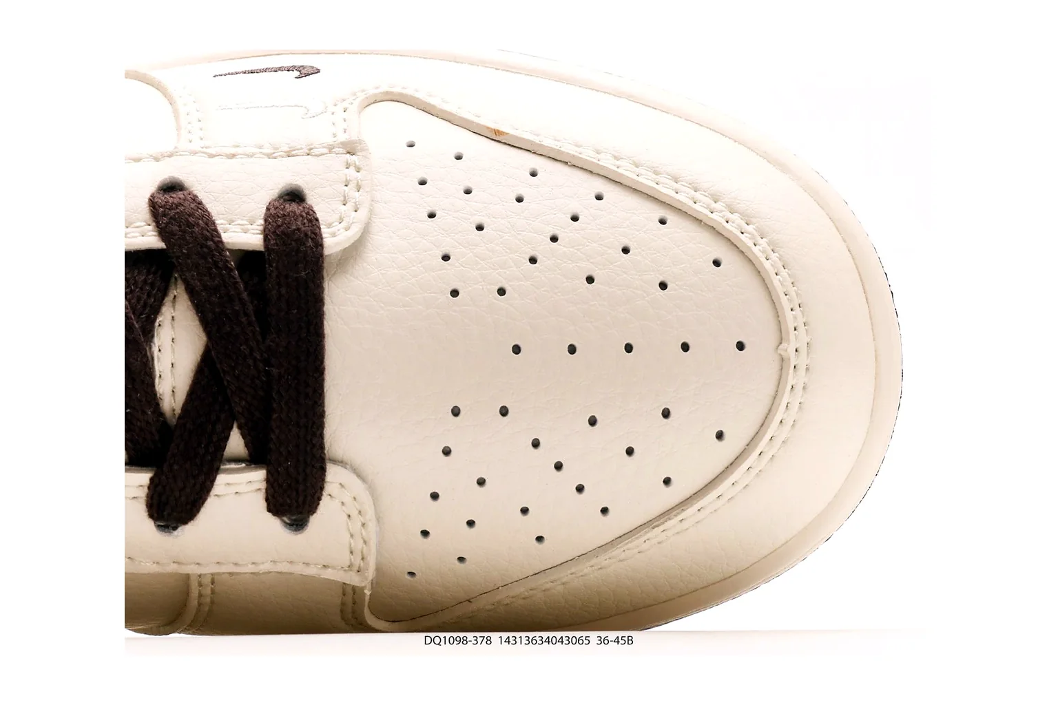 Nike Air Force 1 Low Sail Black court low top six photo view thumbnail 6