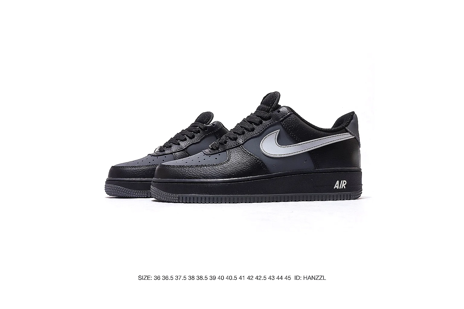 Nike Air Force 1 low Black 8030 budget shortlist note six-photo gallery thumbnail 2