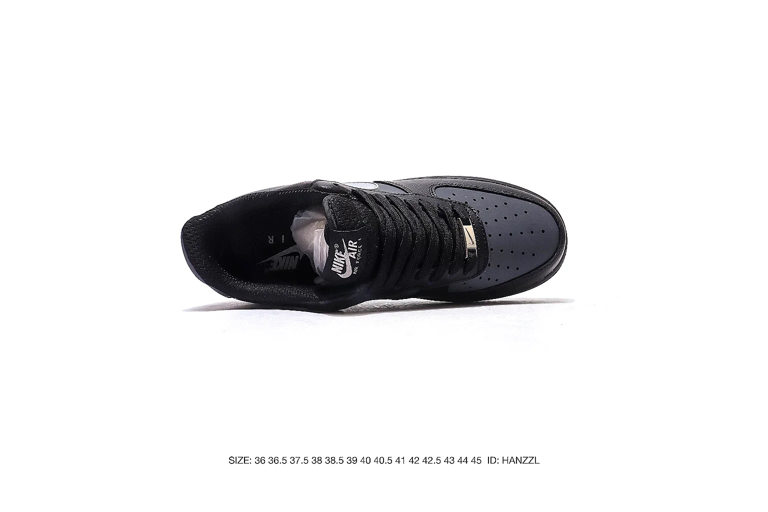Nike Air Force 1 low Black 8030 budget shortlist note six-photo gallery thumbnail 4
