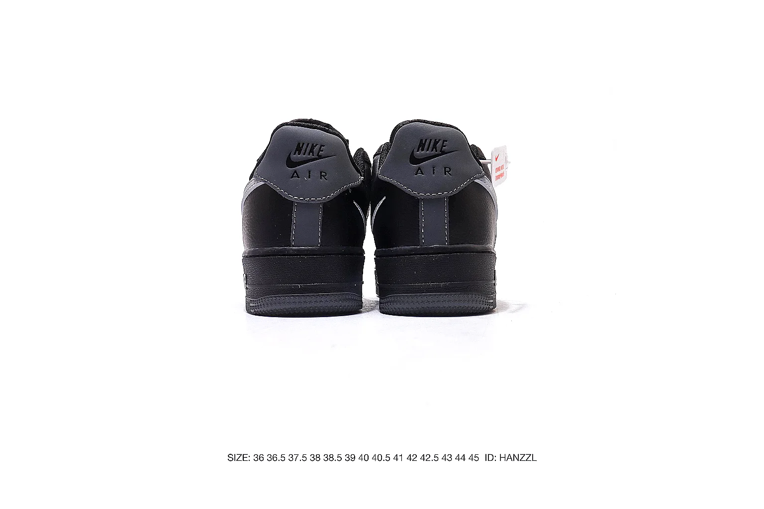 Nike Air Force 1 low Black 8030 budget shortlist note six-photo gallery thumbnail 5