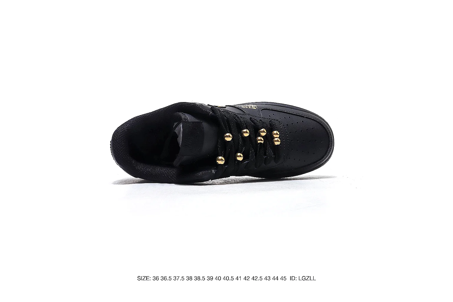 Nike Air Force 1 low Black Gold 8406 budget shortlist note six-photo gallery thumbnail 4