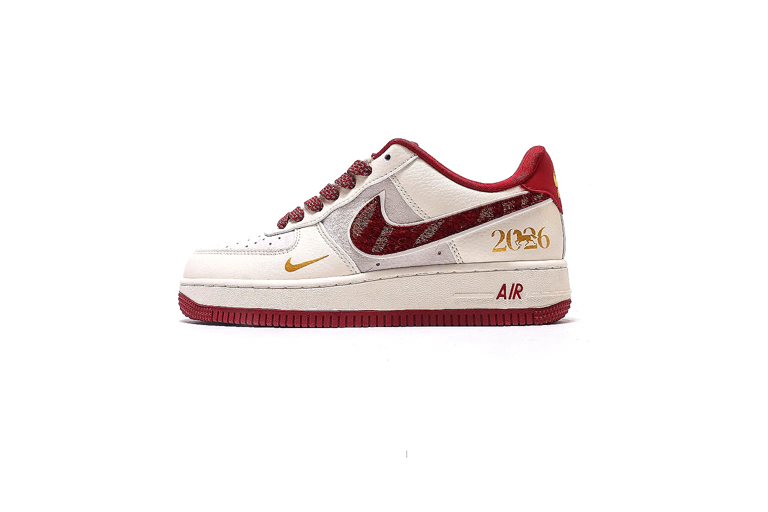Nike Air Force 1 low White Red 2892 budget shortlist note six-photo gallery