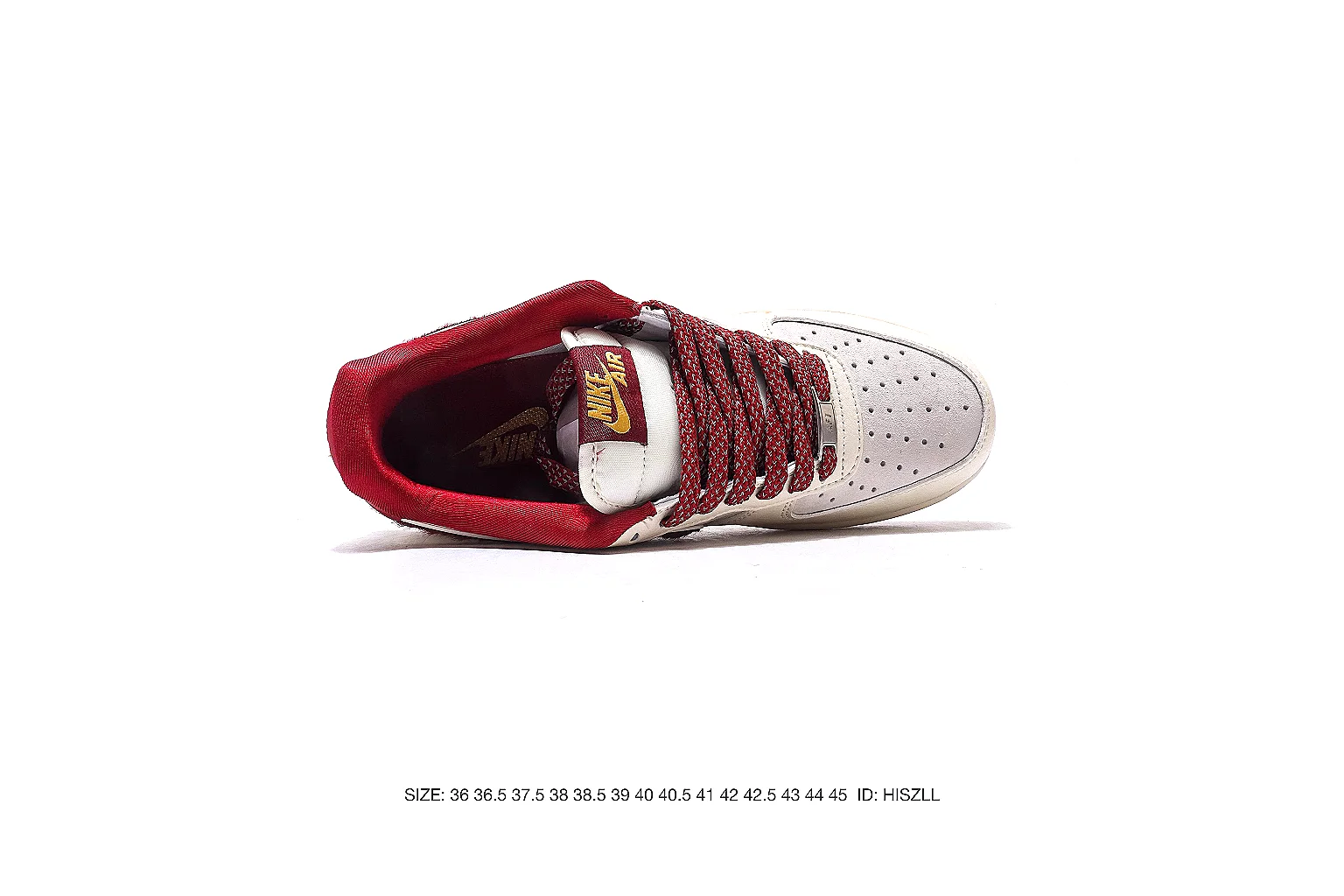 Nike Air Force 1 low White Red 2892 budget shortlist note six-photo gallery thumbnail 4
