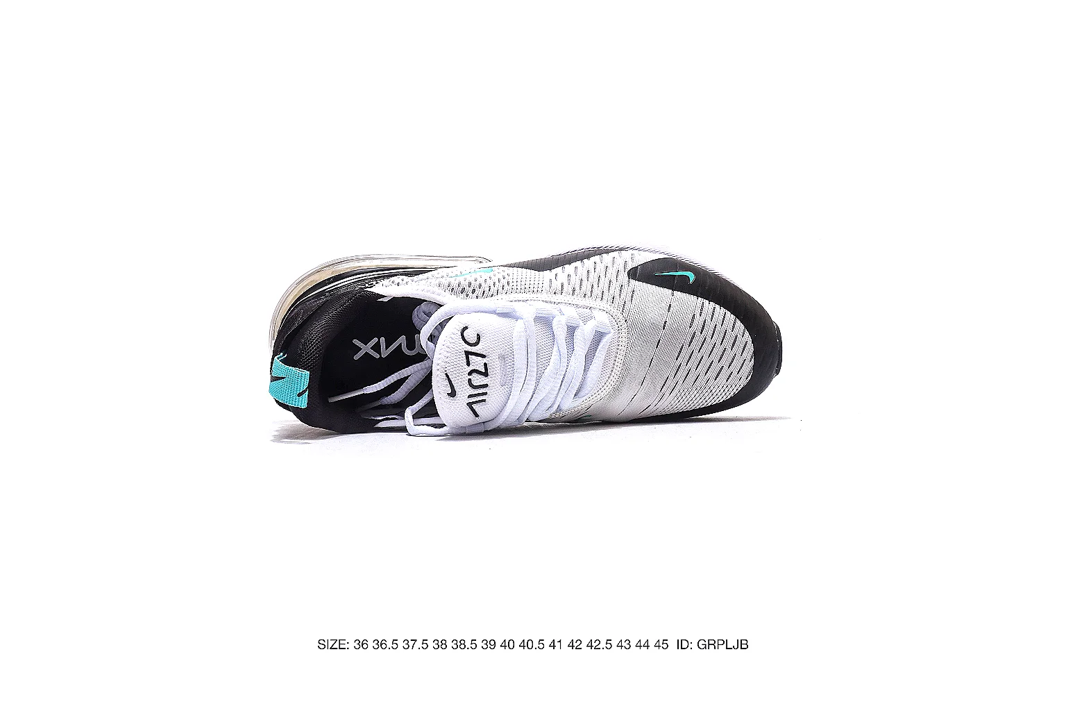Nike Air Max runner White Black Aqua 5848 budget shortlist note six-photo gallery thumbnail 4