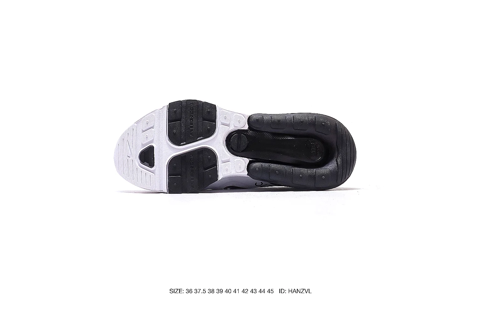 Nike Air Max runner White Black 7639 budget find six-photo gallery thumbnail 6