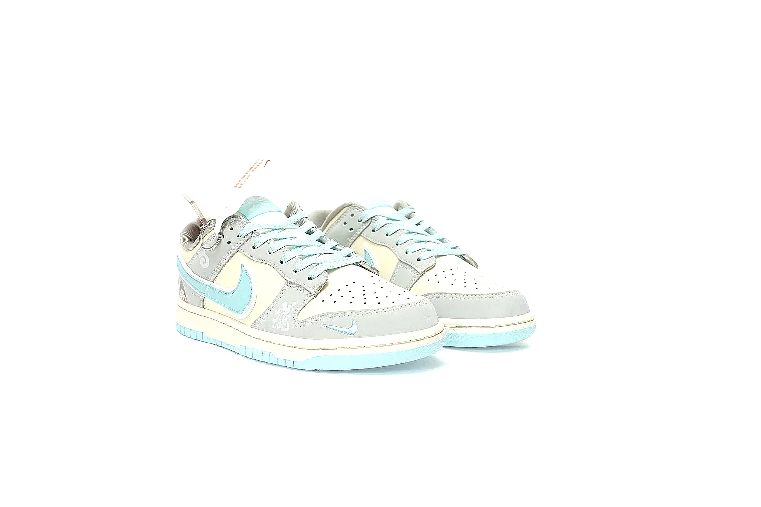 Kako Find List budget photos for Nike Aqua White Low Court thumbnail 5