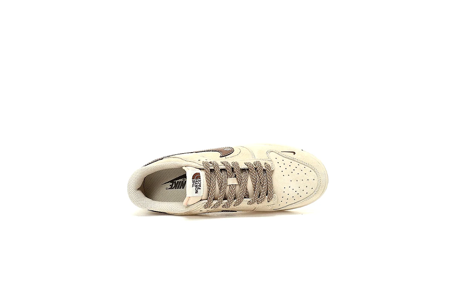 Kako Find List budget photos for Nike Beige Brown Low Court thumbnail 4
