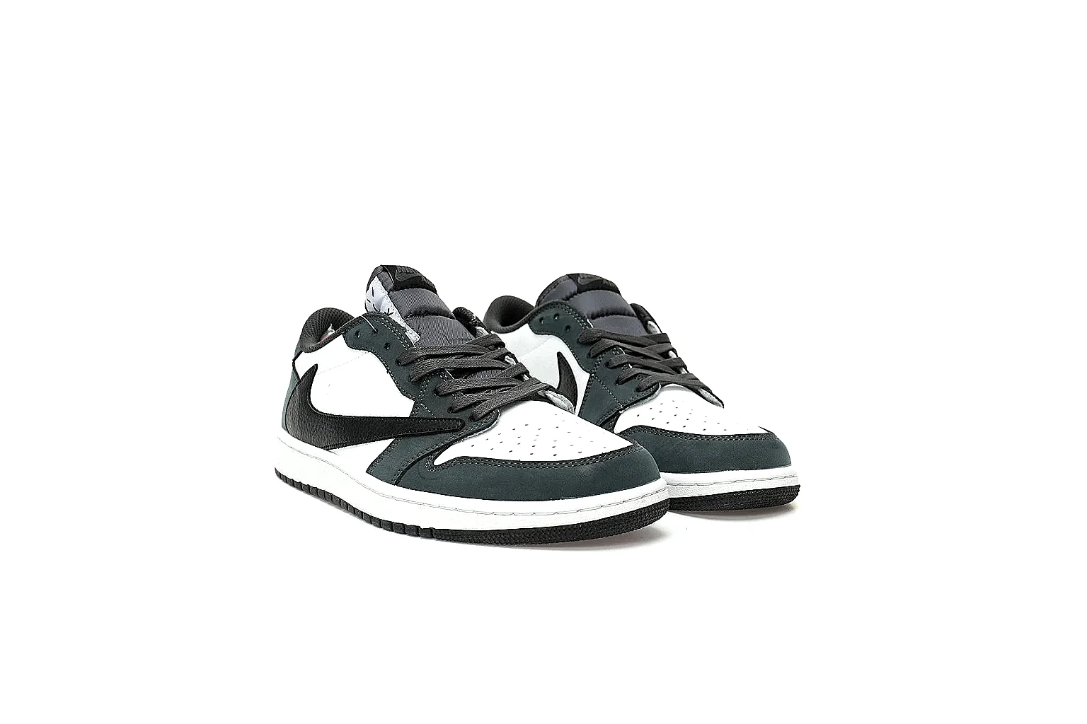 Kako Find List budget photos for Nike Black Green Low Court thumbnail 6