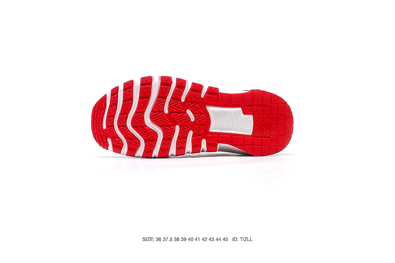 Nike black runner Black Red 7660 budget find six-photo gallery thumbnail 6