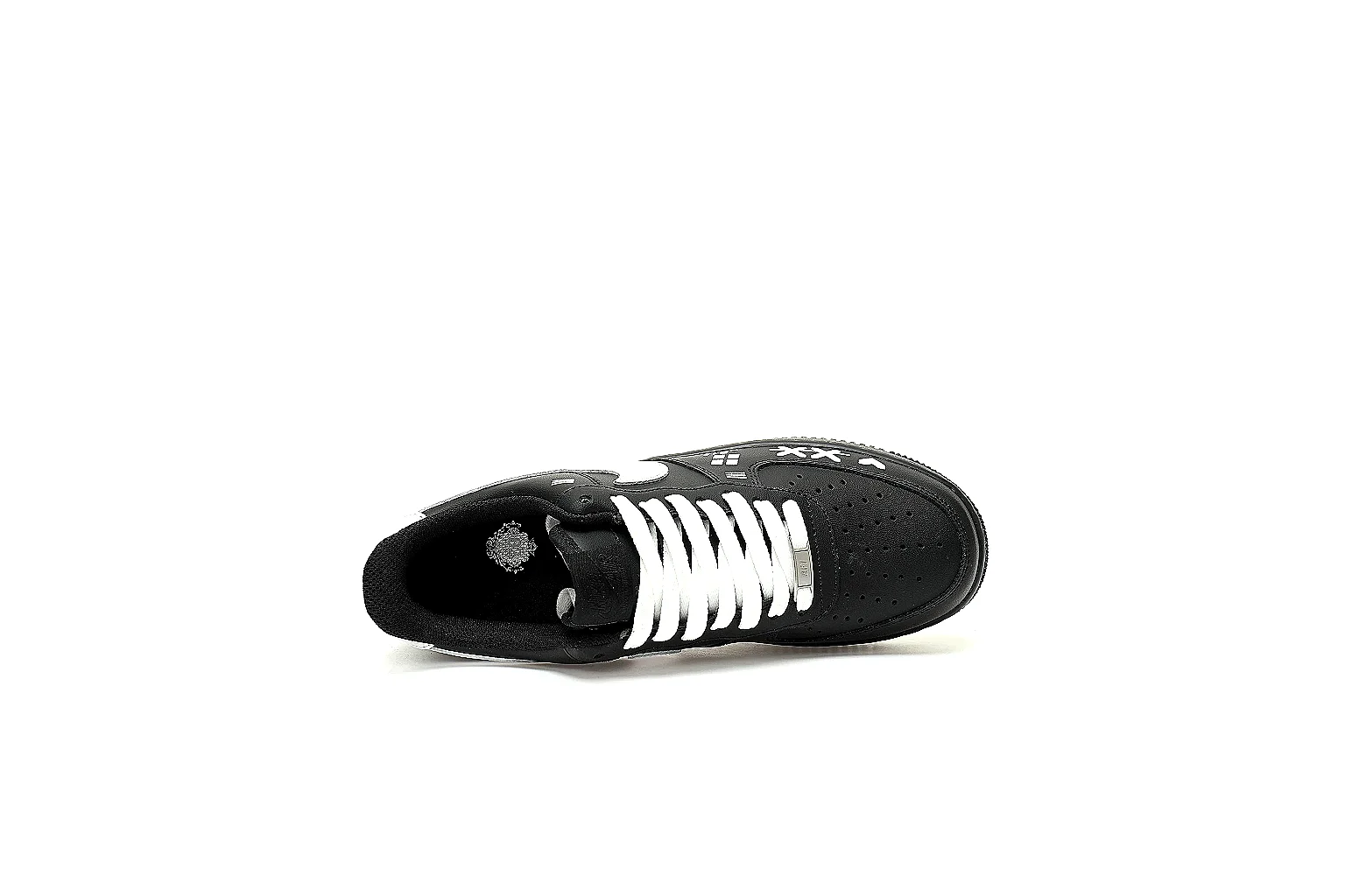 Kako Find List budget photos for Nike Black White Low Court thumbnail 4