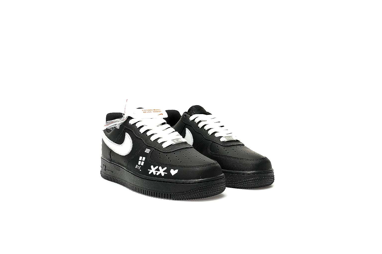 Kako Find List budget photos for Nike Black White Low Court thumbnail 6