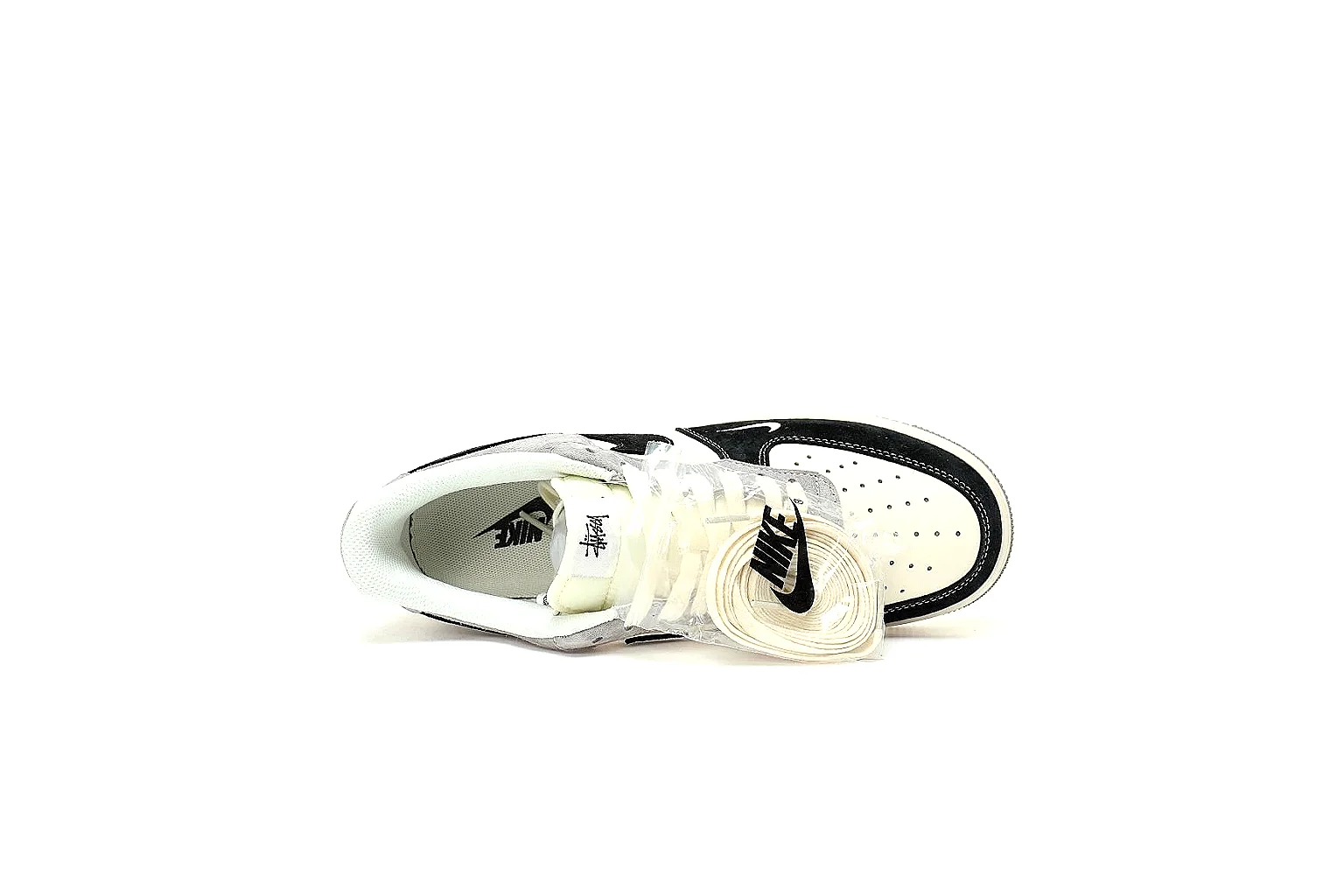 Kako Find List budget photos for Nike Black White Low Court thumbnail 4