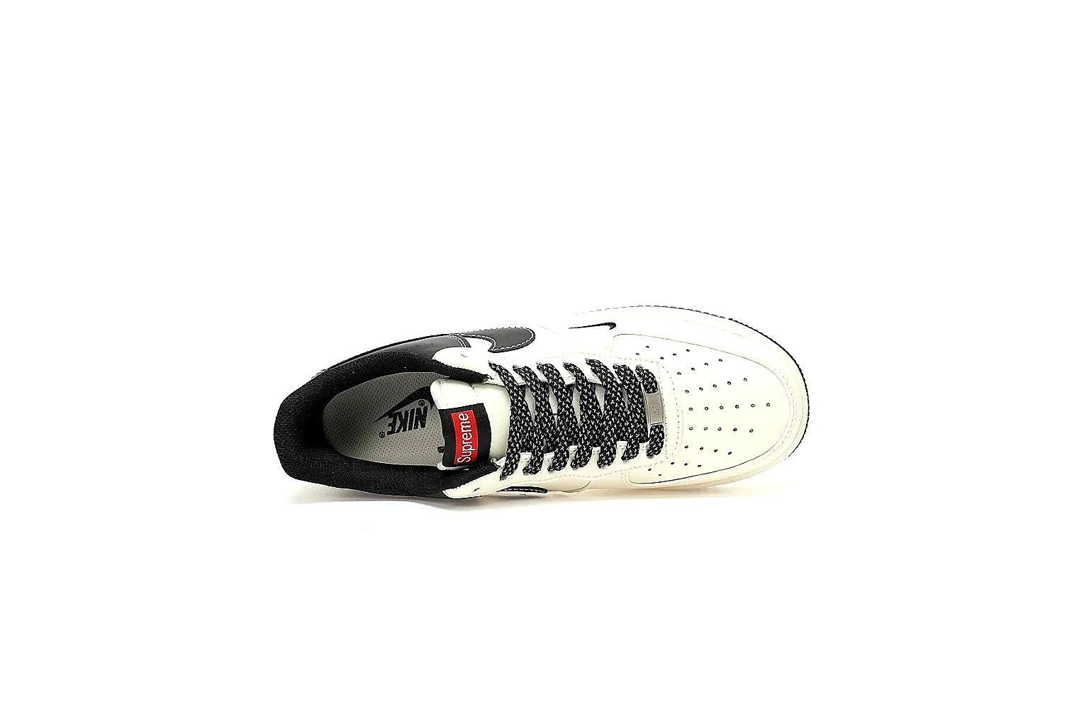 Kako Find List budget photos for Nike Black White Low Court thumbnail 3