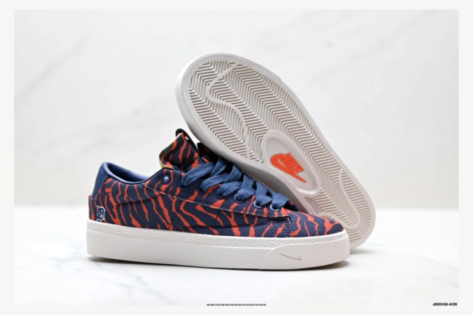 Nike Book Blazer Navy Red Pattern Low Top value find image SKU 1182167492 thumbnail 5