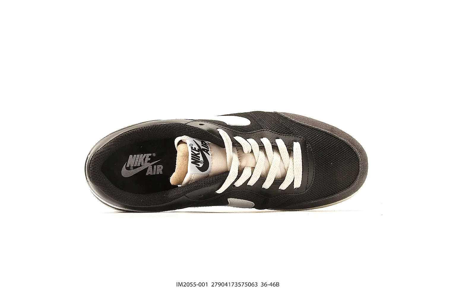 Kako Find List budget photos for Nike Brown Black Low Court thumbnail 3