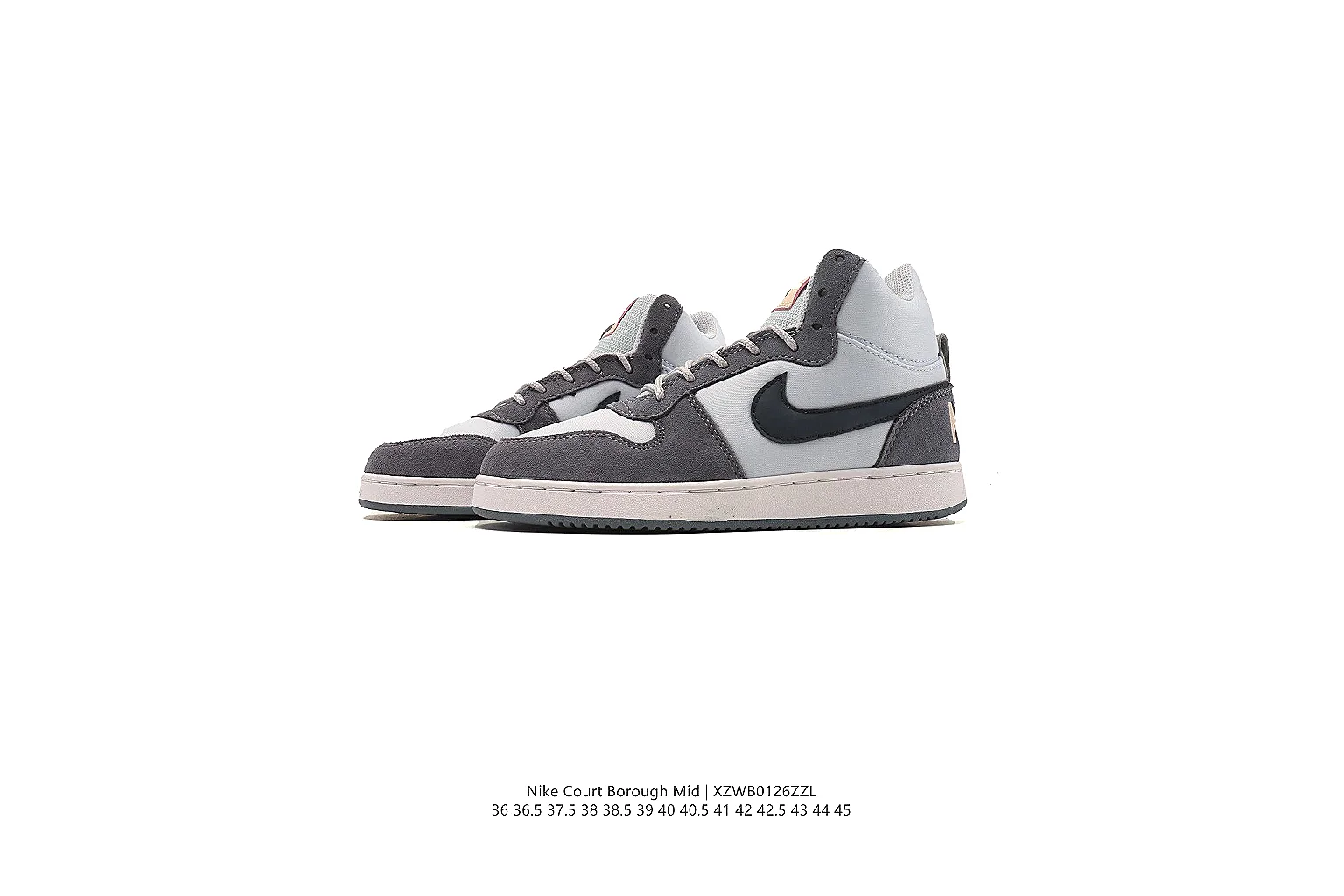 kakofindlist.com Nike Grey Black Court Low 0397 Grey Black low-top product image thumbnail 2