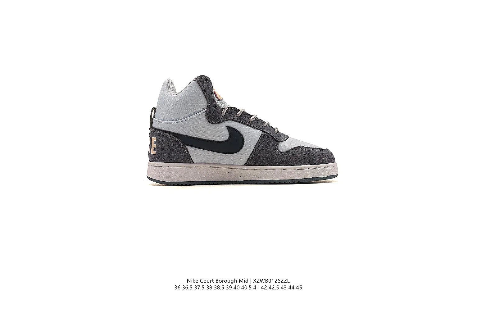 kakofindlist.com Nike Grey Black Court Low 0397 Grey Black low-top product image thumbnail 3