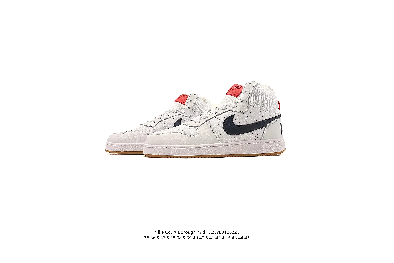 kakofindlist.com Nike White Black Court Low 0414 White Black low-top product image thumbnail 2