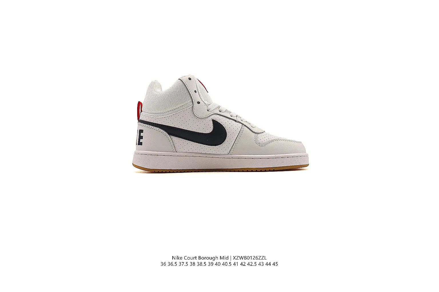 kakofindlist.com Nike White Black Court Low 0414 White Black low-top product image thumbnail 3