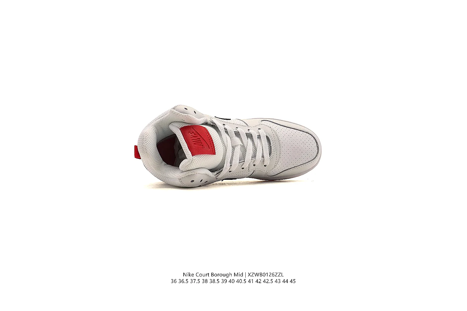 kakofindlist.com Nike White Black Court Low 0414 White Black low-top product image thumbnail 4