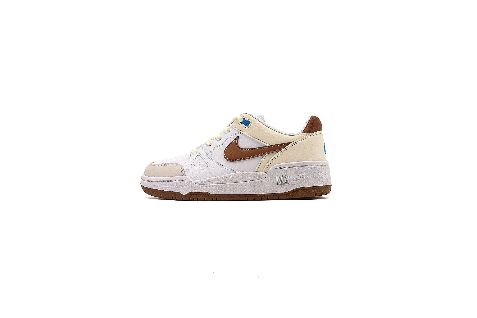 kakofindlist.com Nike White Brown Court Low 0376 White Brown low-top product image