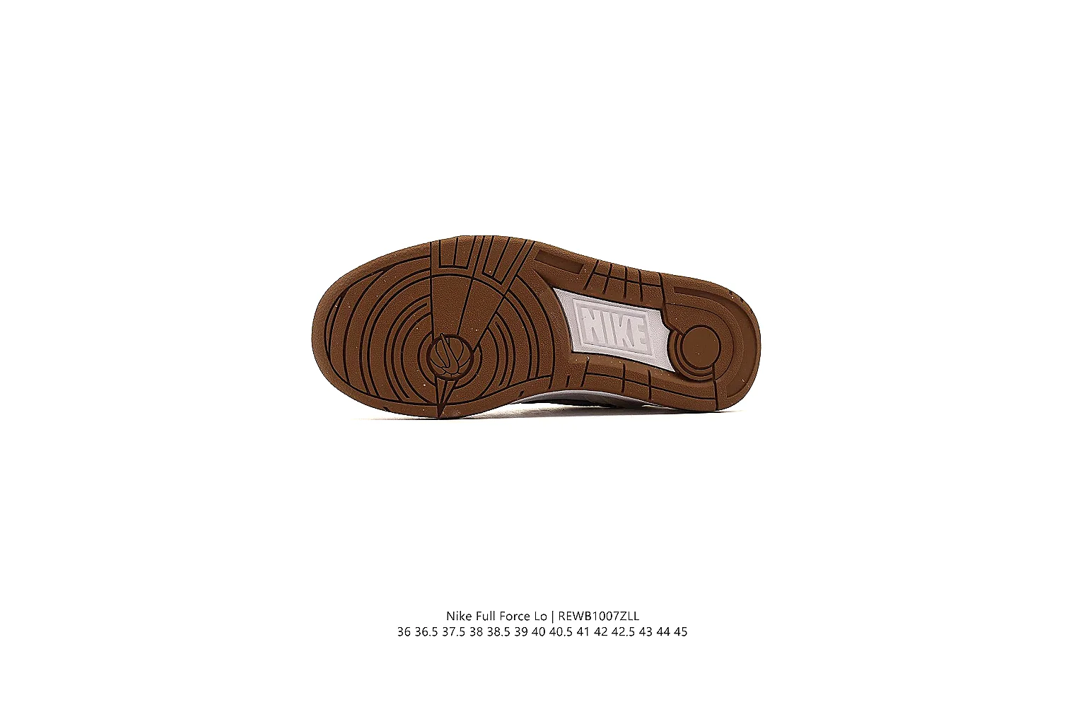 kakofindlist.com Nike White Brown Court Low 0376 White Brown low-top product image thumbnail 6
