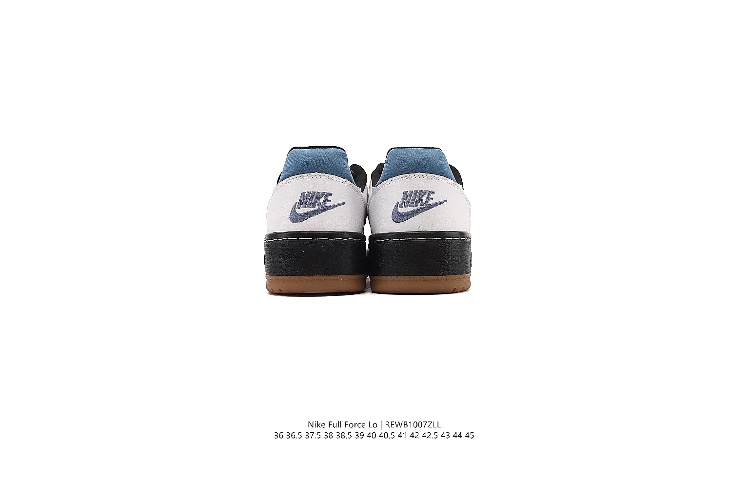 kakofindlist.com Nike White Navy Court Low 0374 White Navy low-top product image thumbnail 5