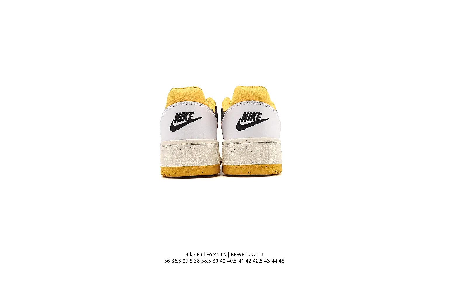 kakofindlist.com Nike White Yellow Court Low 0369 White Yellow low-top product image thumbnail 5