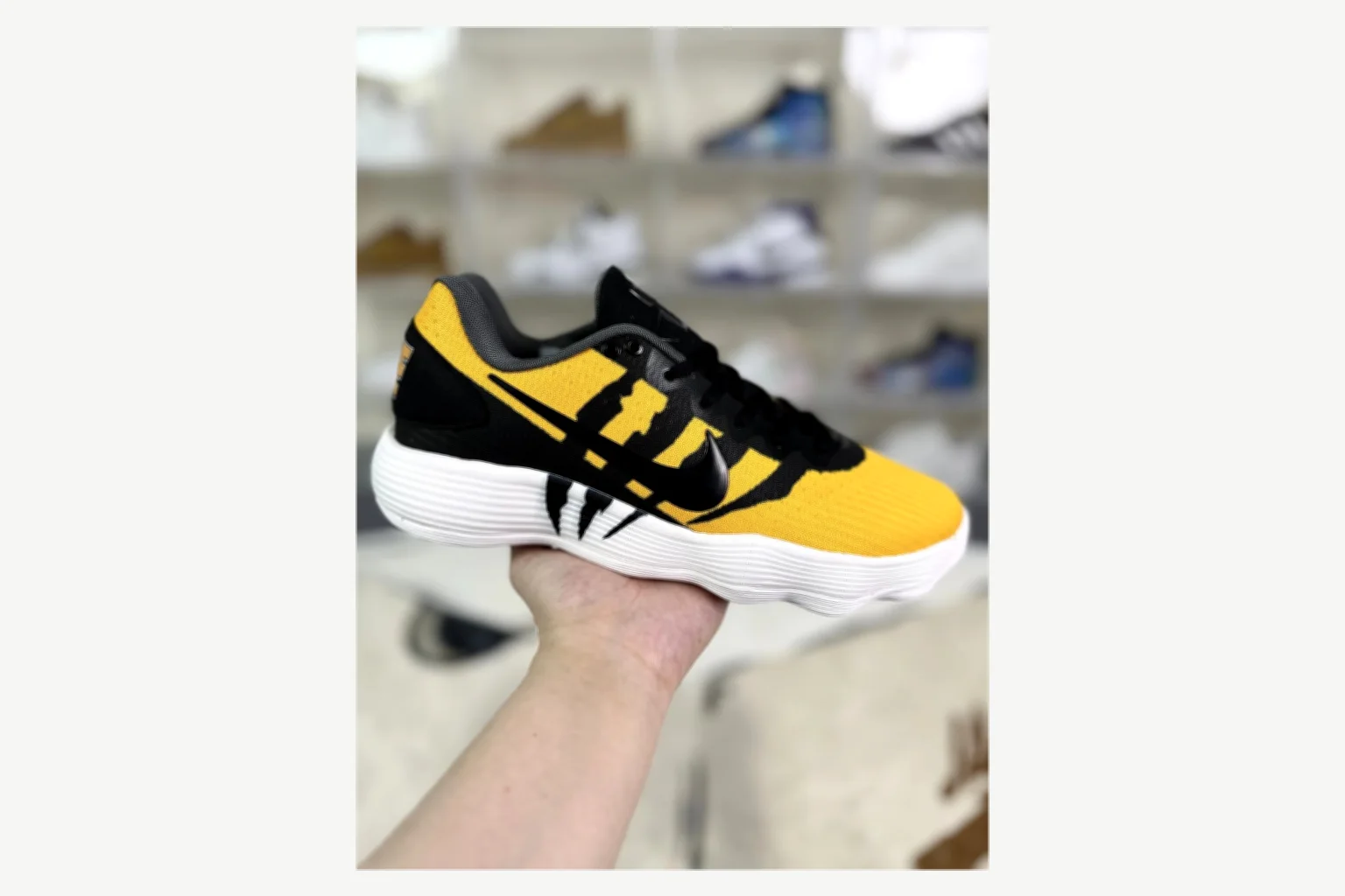 Nike Yellow Black Court Low Top value find image SKU 1194923981 thumbnail 2