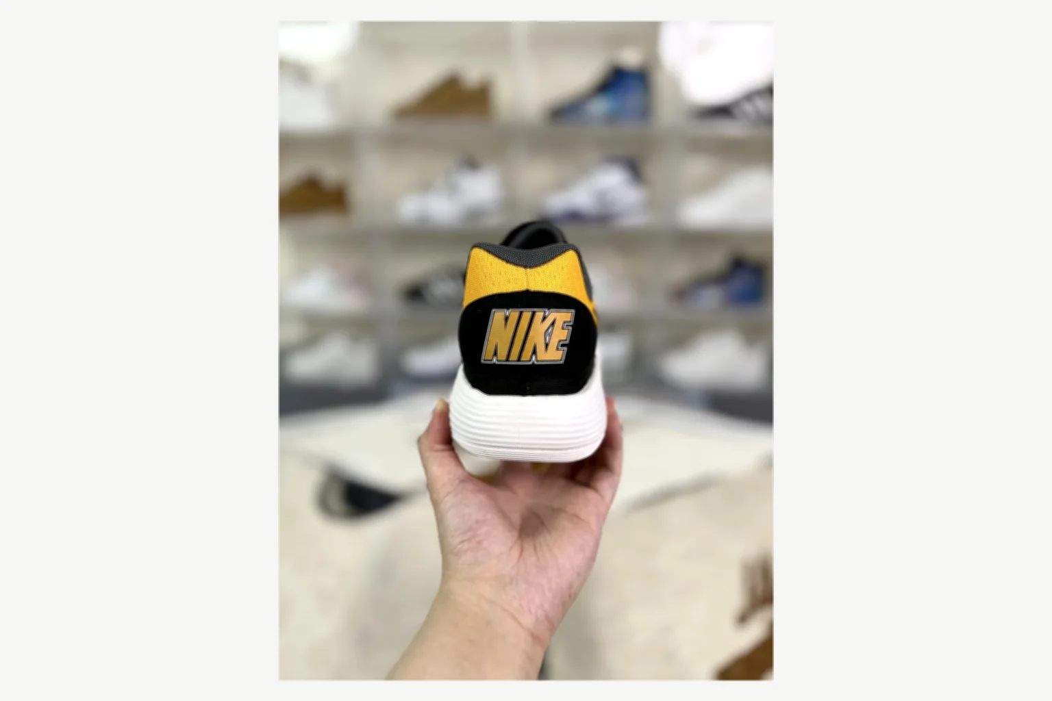 Nike Yellow Black Court Low Top value find image SKU 1194923981 thumbnail 4