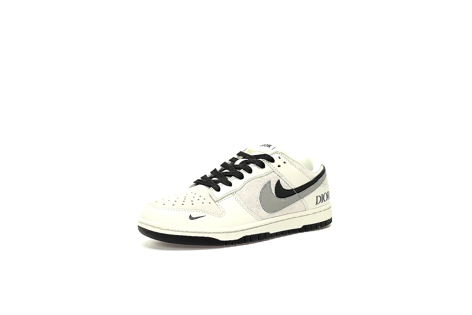Kako Find List budget photos for Nike Cream Black Premium Low Sneaker thumbnail 2