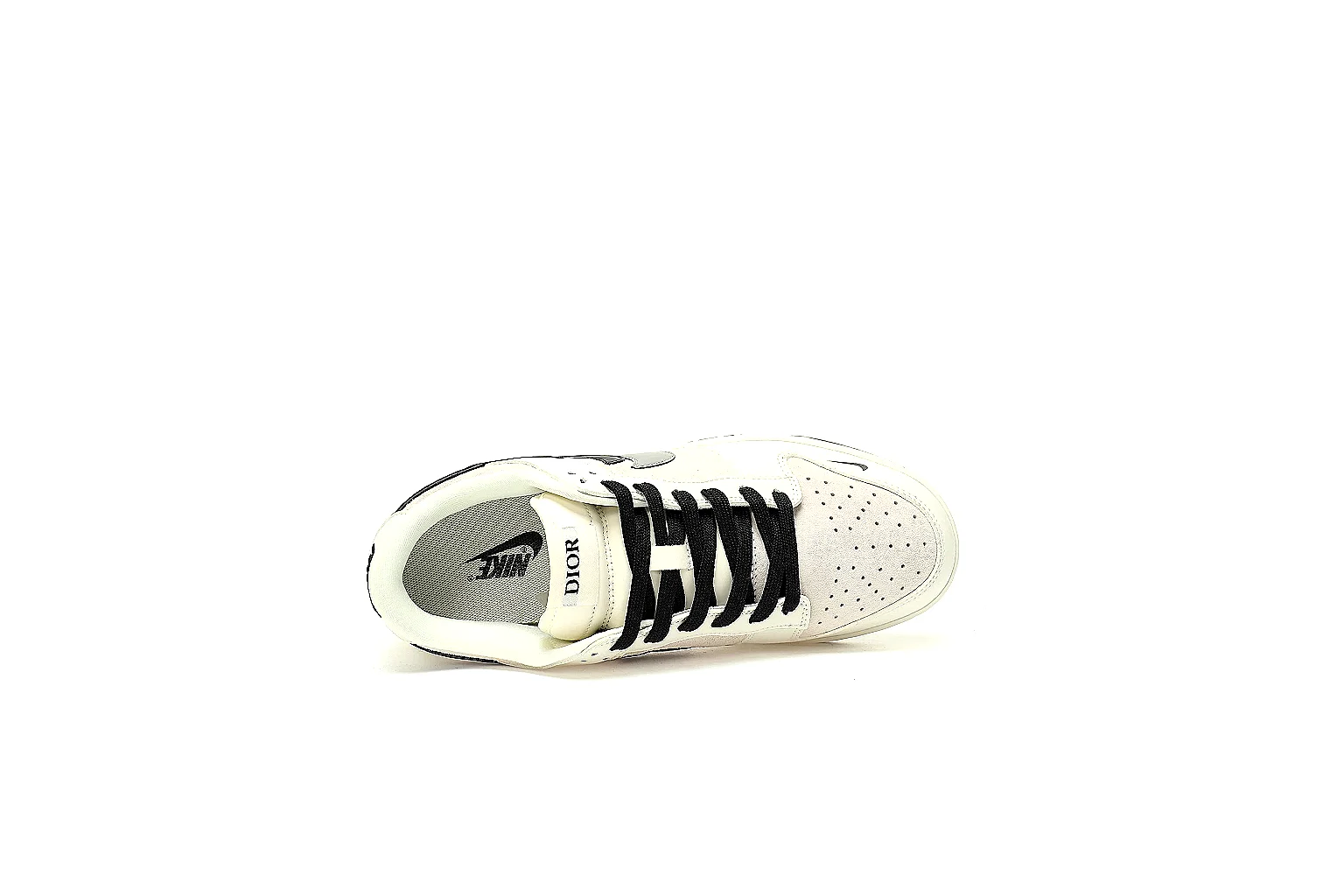 Kako Find List budget photos for Nike Cream Black Premium Low Sneaker thumbnail 4