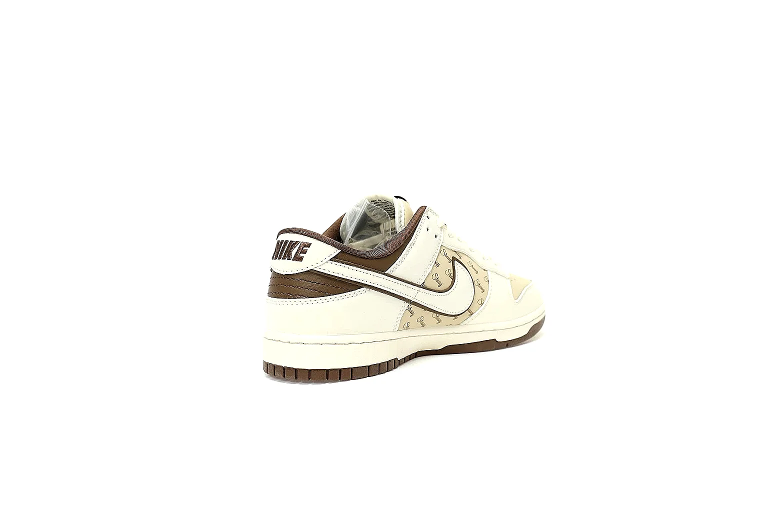 Kako Find List budget photos for Nike Cream Brown Low Court thumbnail 2