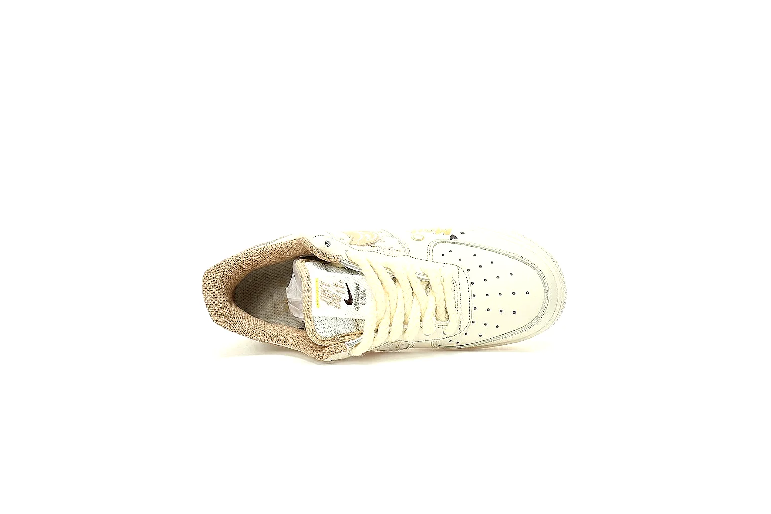 Kako Find List budget photos for Nike Cream Gold Low Court thumbnail 3