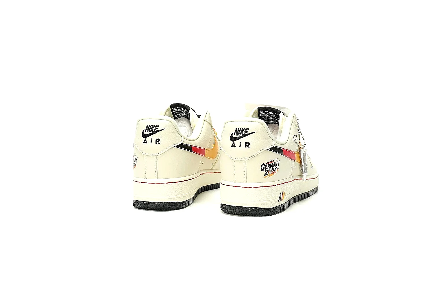 Kako Find List budget photos for Nike Cream Orange Low Court Sneaker thumbnail 6