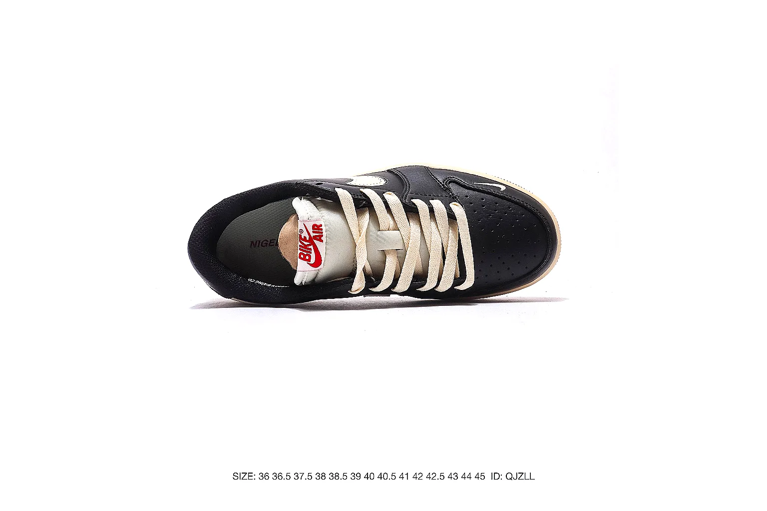 Nike Dunk Low Black Cream Red 8907 budget find six-photo gallery thumbnail 4