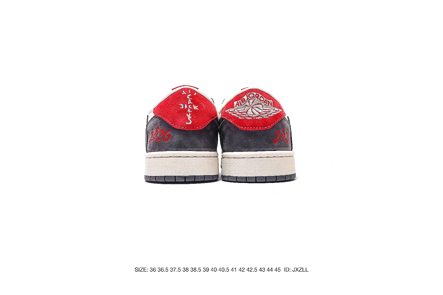 Nike Dunk Low Gray Red 4177 budget find six-photo gallery thumbnail 5